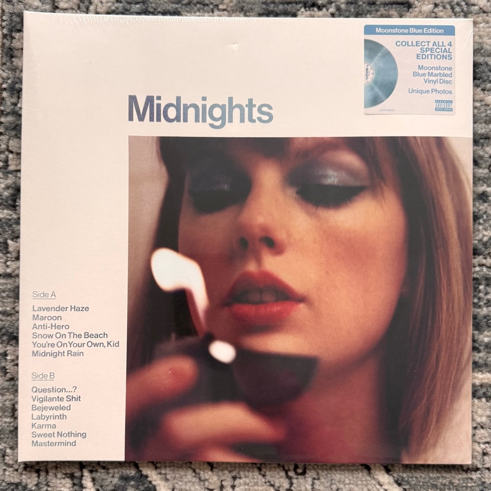 Sealed Taylor Swift Midnights Moonstone Blue Edition - Limited Edition